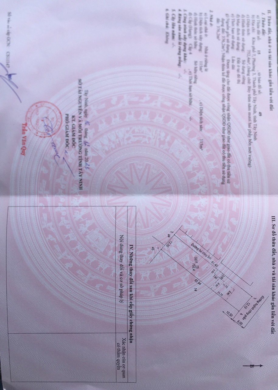 CHO THUÊ MẶT BẰNG THUỘC PHƯỜNG 3, TÂY NINH